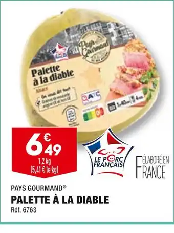 ALDI Pays gourmand palette à la diable offre