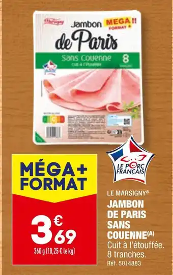 ALDI Le marsigny jambon de paris sans couenne offre