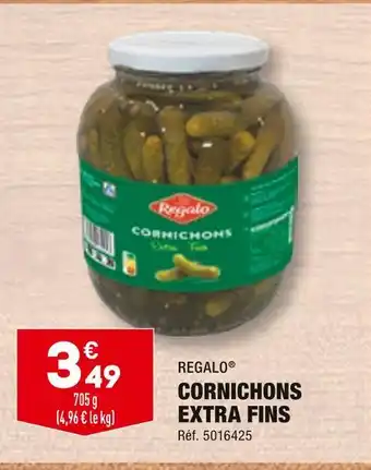 ALDI Regalo cornichons extra fins offre
