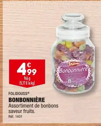 ALDI Folidouss bonbonnière offre