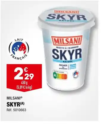 ALDI Milsani skyr offre