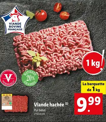 Lidl Viande hachée offre