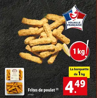 Lidl Frites de poulet offre