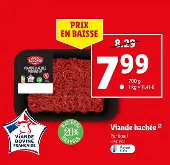Lidl Viande hachée offre
