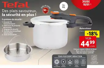 Lidl Tefal autocuiseur offre