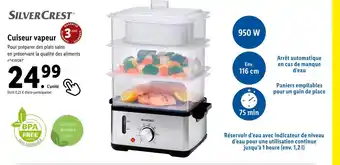 Lidl Silver crest cuiseur vapeur offre