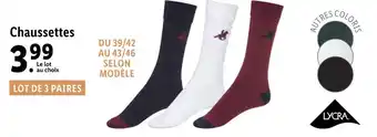 Lidl Livergy chaussettes offre