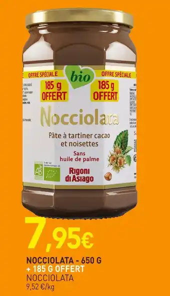 naturéO Nocciolata nocciolata offre