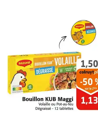 Colruyt Maggi bouillon kub offre