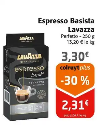 Colruyt Lavazza espresso basista offre