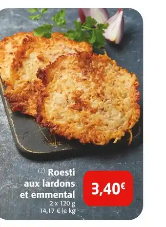Colruyt Roesti aux lardons et emmental offre
