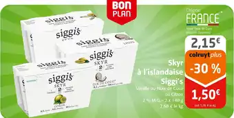 Colruyt Siggi’s skyr à l’islandaise offre