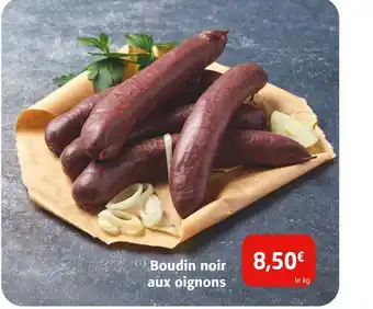 Boudin noir aux oignons