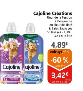 Colruyt Cajoline cajoline créations offre