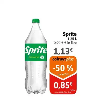 Colruyt Sprite sprite offre