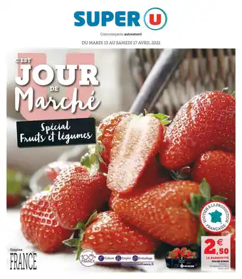 Super U Fraise Ronde offre