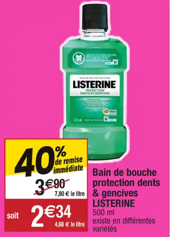 Migros Bain de bouche protection dents & gencives offre