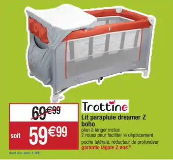 Migros Lit parapluie dreamer Z boho offre
