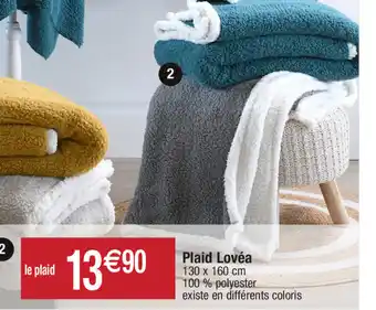 Migros PLaid Lovéa offre
