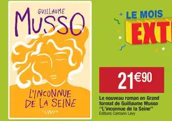 Le nouveau roman en Grand format de Guillaume Musso