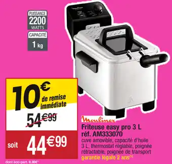Friteuse easy pro 3L