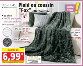 Norma Plaid ou coussin offre