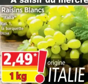 Norma Raisins Blancs offre