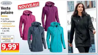 Norma Veste polaire offre