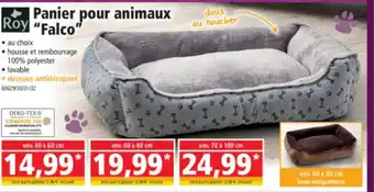 Norma Panier pour animaux offre