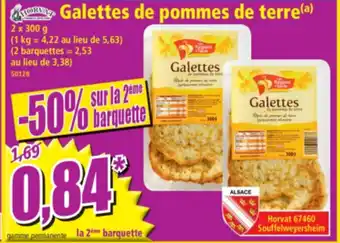 Norma Galettes de pommes de terre offre