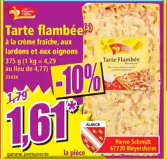Norma Tarte flambee offre