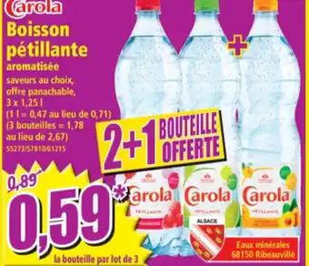 Norma Boisson pétillante offre