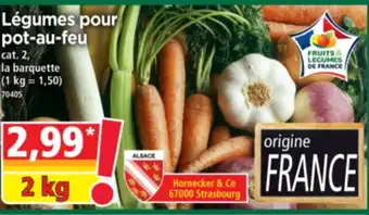 Norma Légumes pour pot-au-feu offre