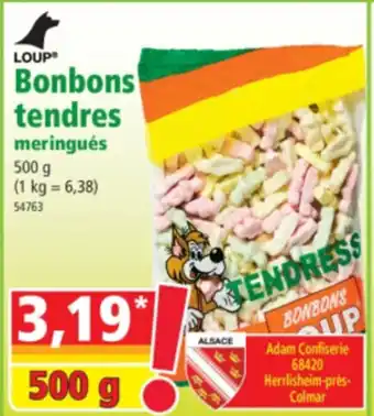 Norma Bonbons tendres offre