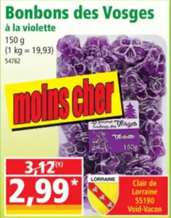 Norma Bonbons des Vosges offre