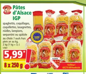 Norma Pates D'Alsace IGP offre