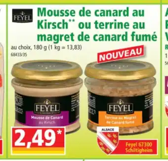 Mousse De Canard Au Kirsch** ou Terrine Au Magret De Canard Fumé