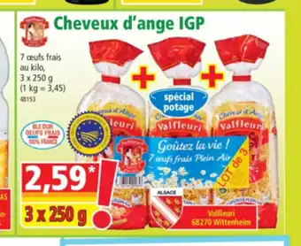 Norma Cheveaux D'ange IGP offre