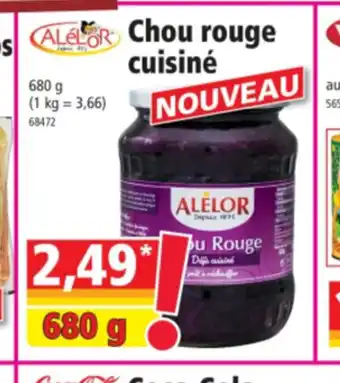 Norma Chou Rouge Cuisiné offre