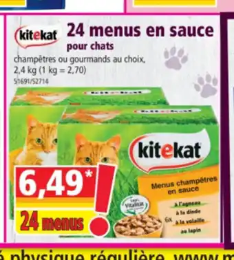 Norma 24 Menus En Sauce offre