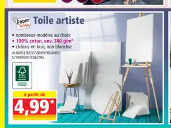 Norma Toile Artiste offre
