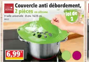 Norma Couvercle Anti Débordement, offre