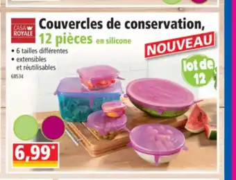 Norma Couvercles De Conservation, offre