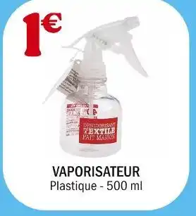 La Foir'Fouille Vaporisateur offre
