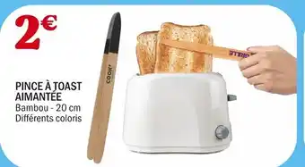 Pince à toast aimantée