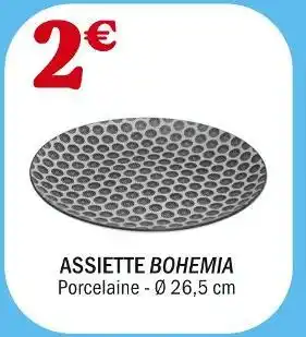 La Foir'Fouille Assiette bohemia offre