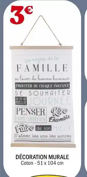 La Foir'Fouille Décoration murale offre