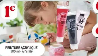 La Foir'Fouille Peinture acrylique offre