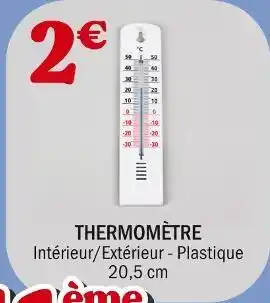 La Foir'Fouille Thermomètre offre