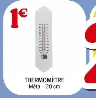 La Foir'Fouille Thermomètre offre